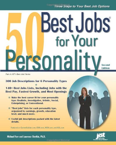50 Best Jobs for Your Personality by Laurence Shatkin