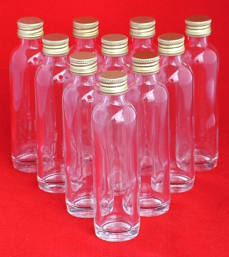 PH PandaHall Lot De 30 Mini Bouteilles En Verre Avec Bouchon
