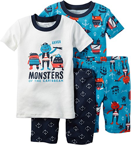 Carter's 4 Piece Monster PJ Set (Toddler/Kid)
