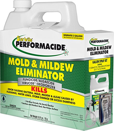 Performacide 122000 Mold and Mildew Eliminator, Gallon Kit