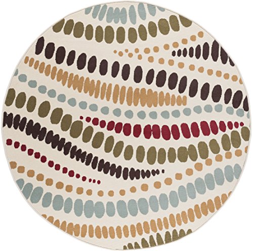 Algopix Similar Product 13 - Allie Contemporary Abstract Beige