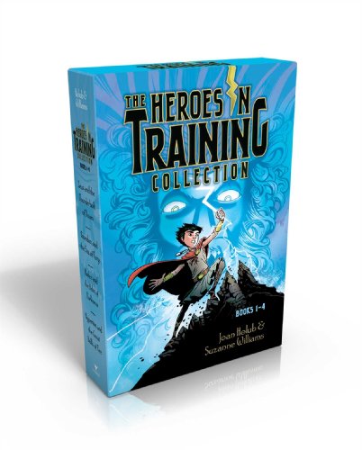 The Heroes in Training Collection Books 1-4: Zeus and the Thunderbolt of Doom; Poseidon and the Sea of Fury; Hades and the Helm of Darkness; Hyperion and the Great Balls of Fire by Joan Holub