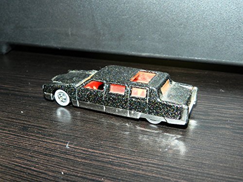 Limo Hot Wheels Black Black Glitter Limozeen 1:64 Scale Collectible Die Cast Metal Toy Car Model #225