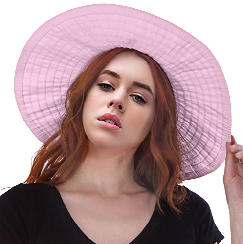 Algopix Similar Product 7 - Women Lady Wide Brim Cap Hats UV