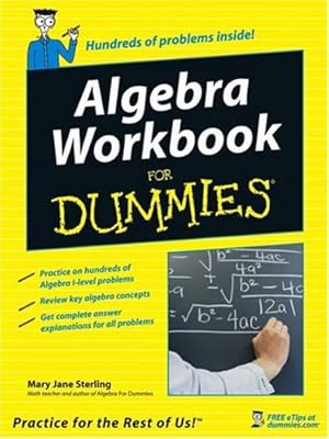 Algebra Workbook For Dummies