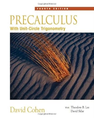 Precalculus: With Unit Circle Trigonometry