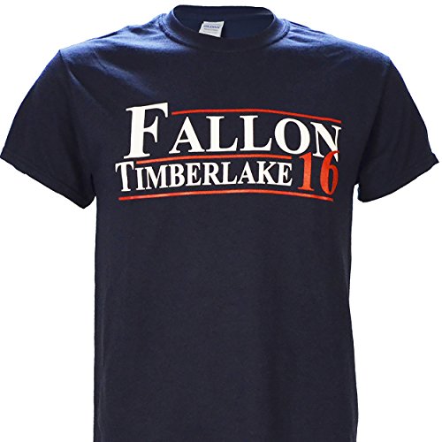 Fallon Timberlake for President 16 on Navy Short Sleeve T Shirt