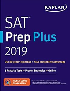 SAT Prep Plus 2019: 5 Practice Tests + Proven Strategies + Online