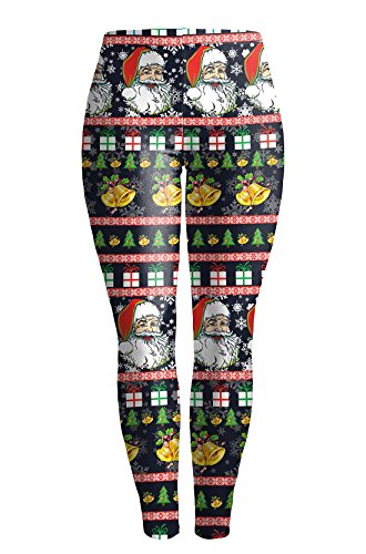 Dreagal Women's Digital Print Ankle Length Footless Design Leggings