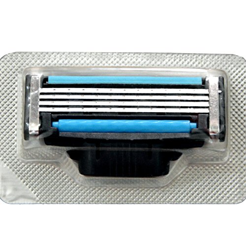 Venus Handle Compatible American Steel Blade Women Shaving Razor Cartridges by Ameego (Pack of 4 Cartridges), Upto 10+ great shaves per cartridge