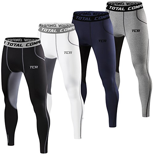 Men's Boys TCA SuperThermal Compression Base Layer Thermal Under Tights / Leggings