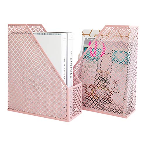 Algopix Similar Product 3 - Blu Monaco Office Modern Pink Magazine