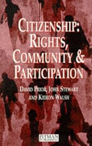 Citizenship: Rights, Community, and Participation