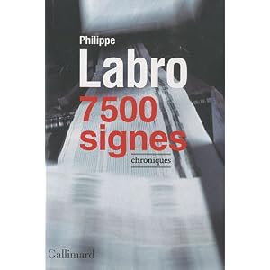 7 500 signes : Chroniques