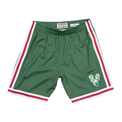 Algopix Similar Product 11 - Mitchell Ness Milwaukee Bucks NBA