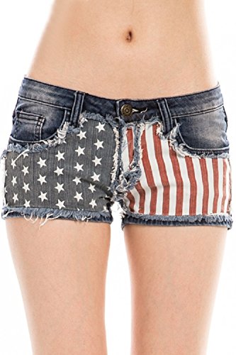 

Machine Women's Liberty Low Rise Denim Shorts