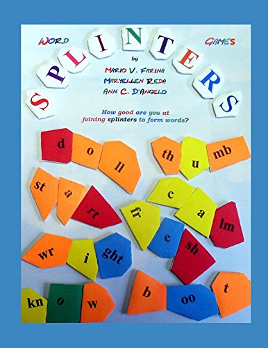Splinters Word Games by Mario V. Farina