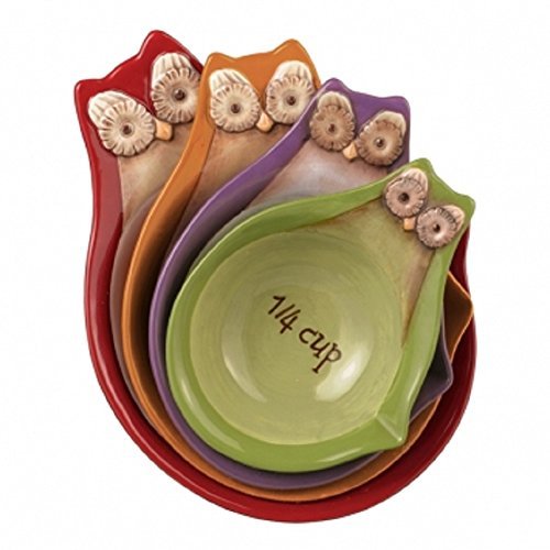Owl Stacking Measuring Cups Set of 4