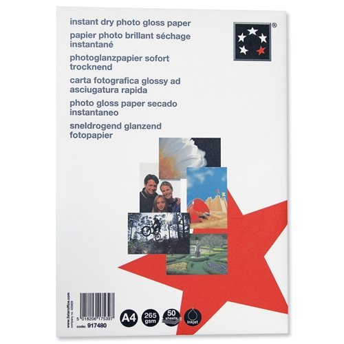 Algopix Similar Product 10 - 5 Star Premier Photo Inkjet Paper Gloss
