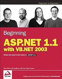 Beginning Asp.Net 1.1 With Vb.Net 2003
