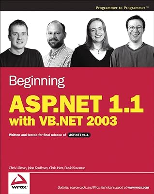 Beginning Asp.Net 1.1 With Vb.Net 2003