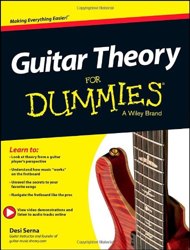 Guitar Theory For Dummies: Book + Online Video &amp; Audio Instruction by Desi Serna