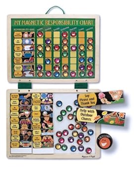 Melissa & Doug Deluxe Magnetic Responsibility Chart.