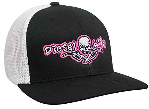 Algopix Similar Product 9 - Diesel Life Black  Pink Flex Fit