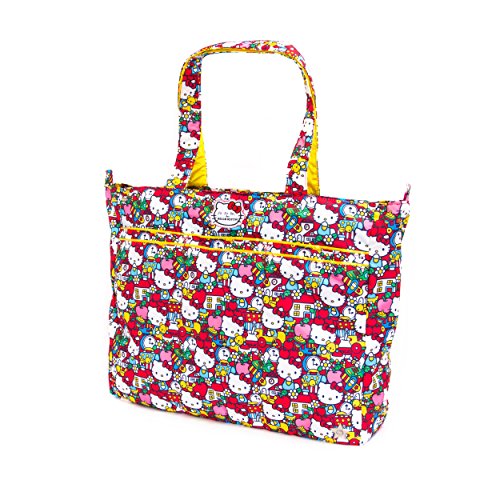 Ju-Ju-Be Super Zippered Tote Diaper Bag, Hello Kitty