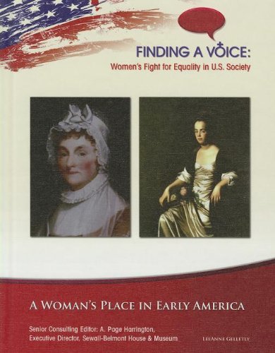 A Woman's Place in Early America by Leeanne Gelletly