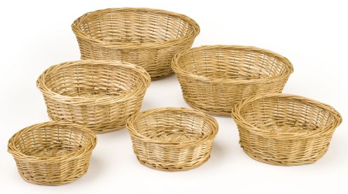 Algopix Similar Product 9 - Displays2go HandWoven Wicker Baskets