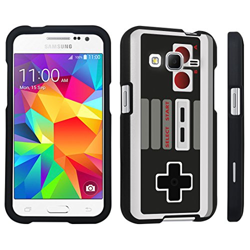 DuroCase ® Samsung Galaxy Prevail LTE / Galaxy Core Prime SM-G360P Hard Case Black - (Game Controller)