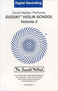 Suzuki Violin School, Vol 2: Digital Recording, Cassette by David Nadien
