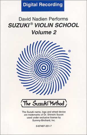 Suzuki Violin School, Vol 2: Digital Recording, Cassette by David Nadien
