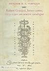 ROBERT GRANJON, LETTER-CUTTER, 1513-1590: AN OEUVRE-CATALOGUE
