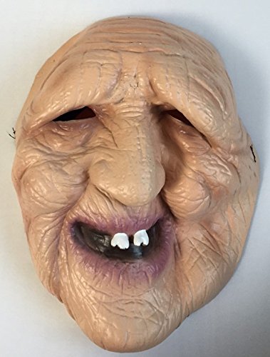 Treasure Mart 恐怖ホラーマスク 老婆のお面 老人マスク