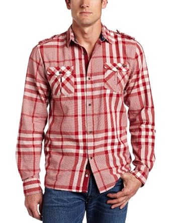 美国男装代购衬衫zanerobe mens beaver collared shirt-美国amazon
