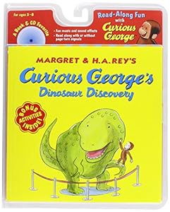 Curious George's Dinosaur Discovery Book and CD