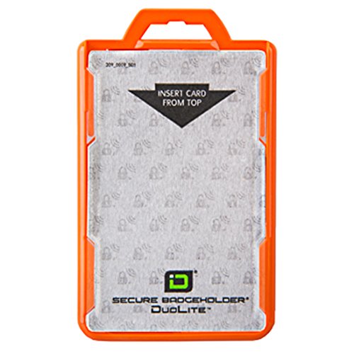 Algopix Similar Product 6 - Identity Stronghold Secure Badge Holder