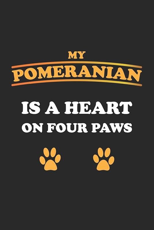 My Pomeranian is a heart on four paws: Monatsplaner, Termin-Kalender für Hunde-Halter | Geschenk-Idee | A5 | 120 Seiten by D. Wolter