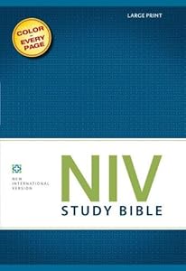 NIV Study Bible, Large Print