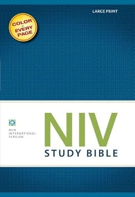 NIV Study Bible, Large Print