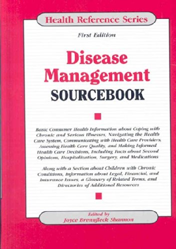 Disease Management Sourcebook by Joyce Brennfleck Shannon  (Editor)