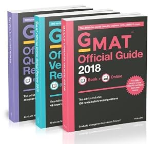 GMAT Official Guide 2018 Bundle: Books + Online