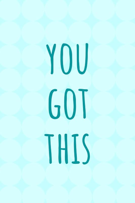 Dot Grid Bullet Journal: You Got This: Inspirational Quote - Circle design 4 by Fire Cactus Books