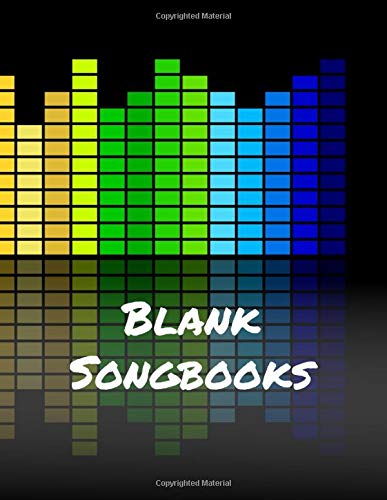 Blank Songbooks: Manuscript Paper For Notes, (100 Pages 8.5x11 ) by Music Manuscript Publishing