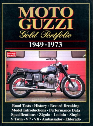 Moto Guzzi: Gold Portfolio 1949-1973 by R.M. Clarke