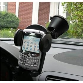 Suction Cup Car Windshield and Vent Mount for PDA, Smart Phone, iPod, iPhone, Blackberry, and treo, - Universal fits everything from 50mm. to 90mm (1.9 to 3.5 inches)
