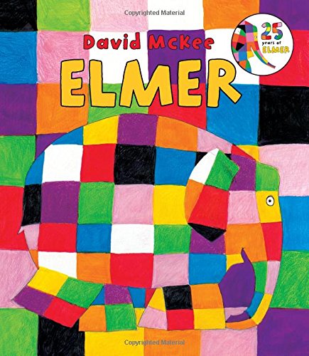 Elmer Board Book by David McKee
