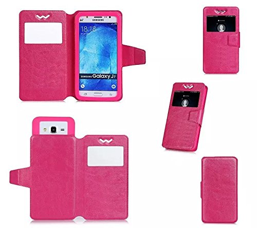 BLU Studio Selfie case, KuGi ® High quality universally PU cover + TPU Case for BLU Studio Selfie 5.0 inch smartphone. (Rose)